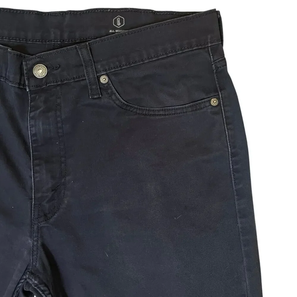 Levi's 511 Men 34X32 Slim All Seasons Tech Pant Blue Stretch Lightweight